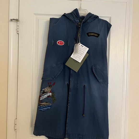 MR & MRS ITALY Full-length Vest jacket Small - Picture 1 of 14